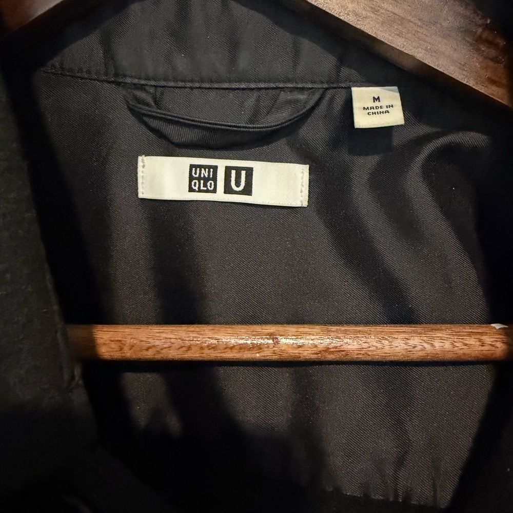 Uniqlo Black Button-Front Jacket - image 2